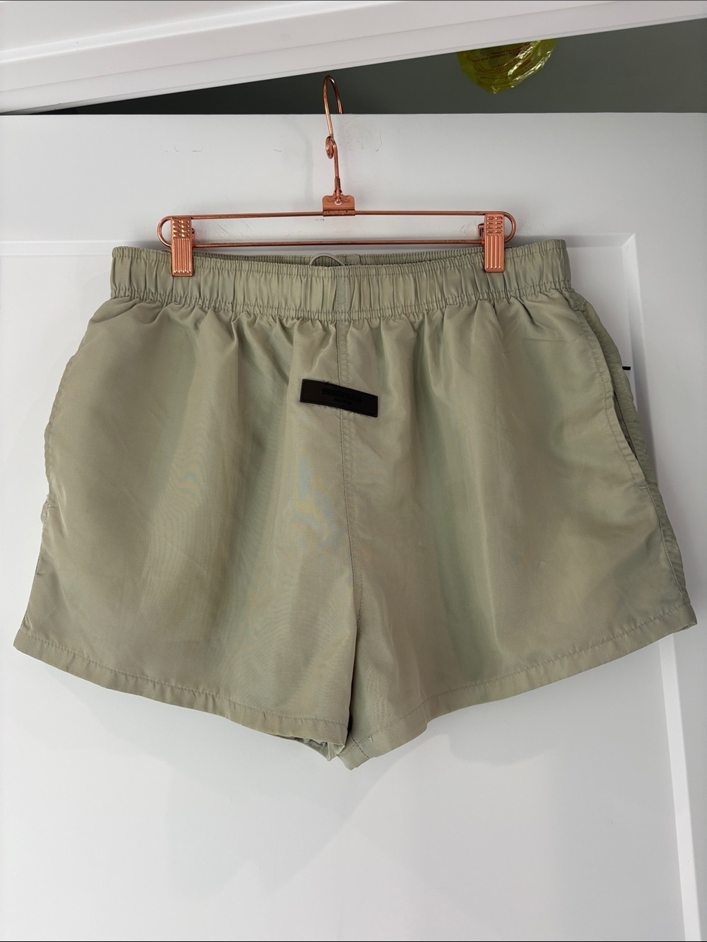 Fear of God ESSENTIALS Sage Nylon Shorts Size M Unisex